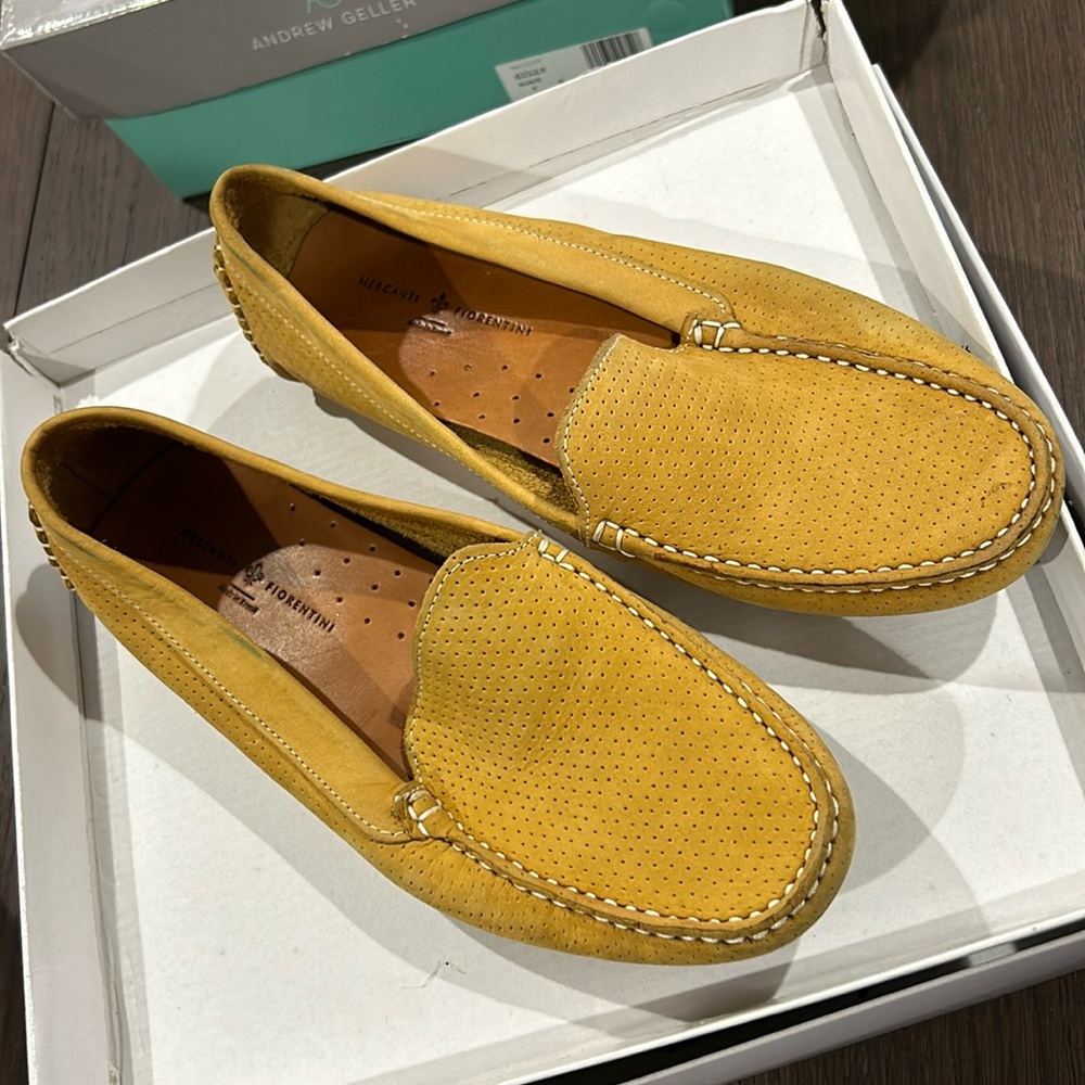 Merchants Florentini suede driving shoes